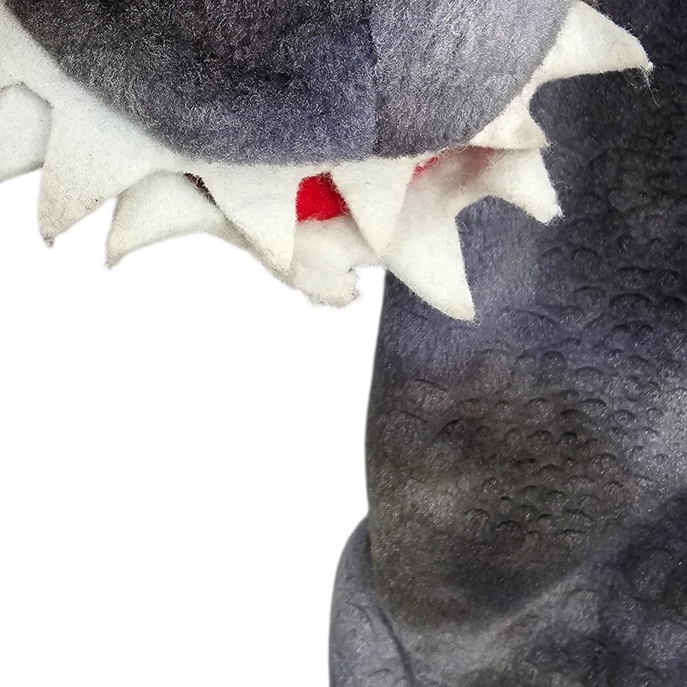 Ministry of Rascals 4T Gray Red Full Body Dragon Halloween Costume - Picture 7 of 7